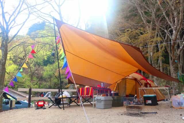 家族で楽しいキャンプ