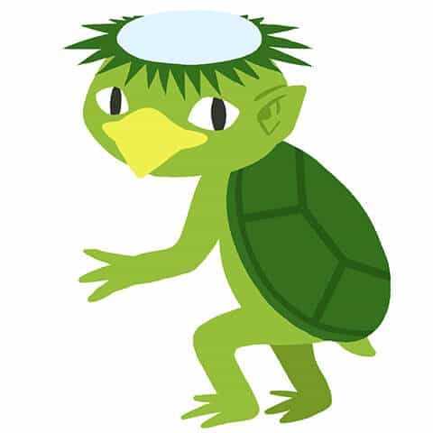 カッパのイラスト